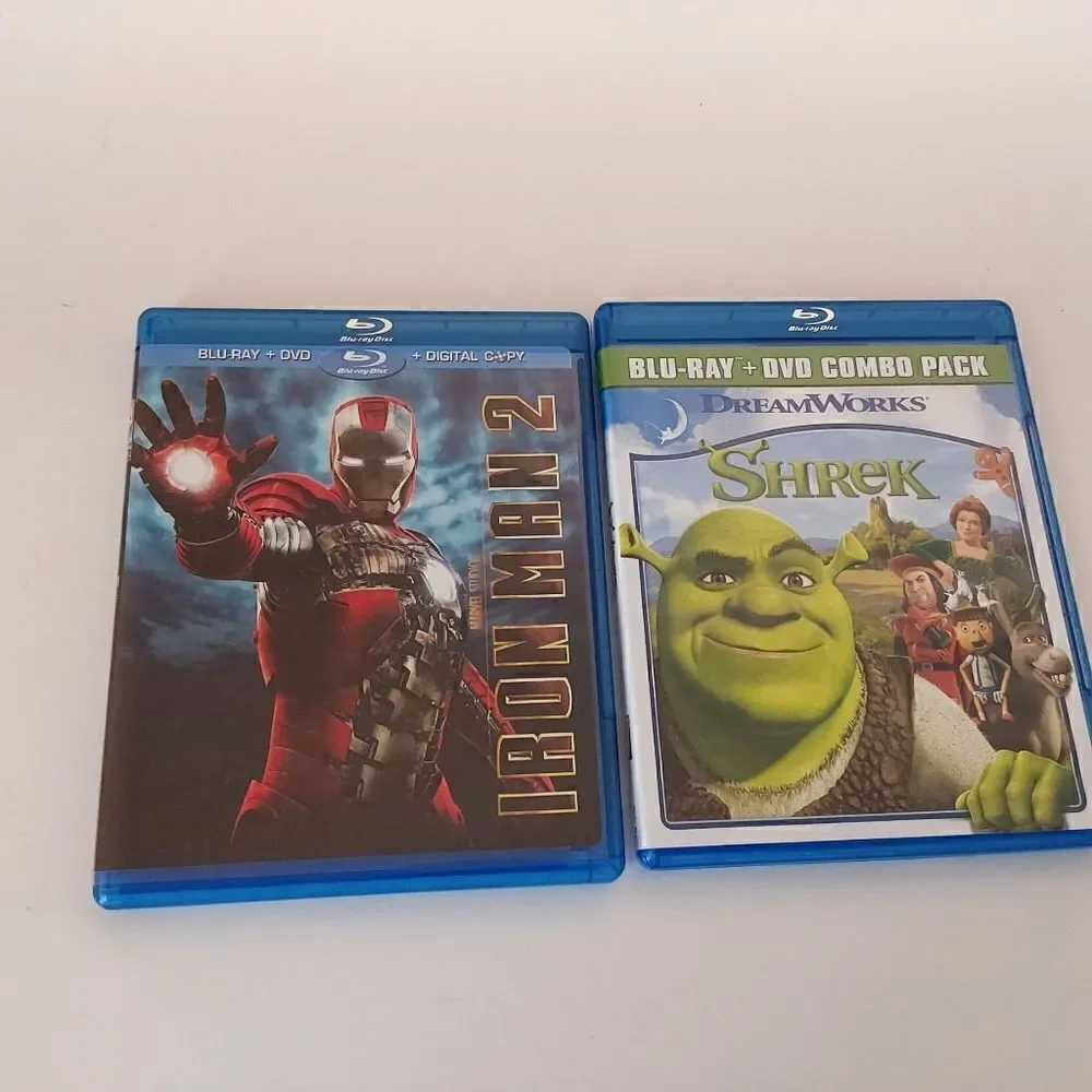 Two movie bundle Ironman 2 & Shrek